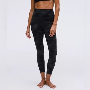 Lululemon Align Black Camo Leggings 25"